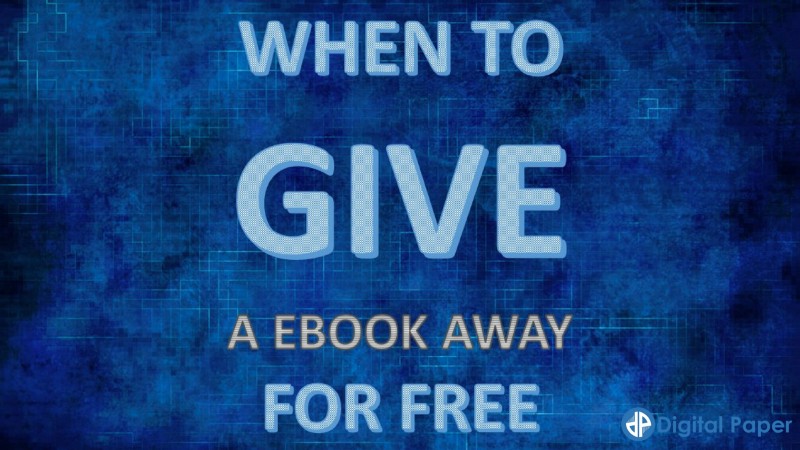 4 Reasons to Give your Book Away for free